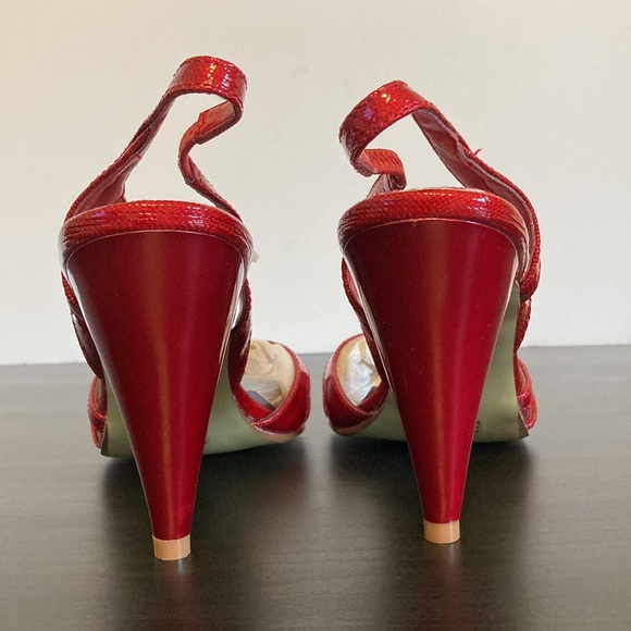 Chinese Laundry Open Toe Sling Back Heels - 7-1/2 - NIB - Picture 5 of 10